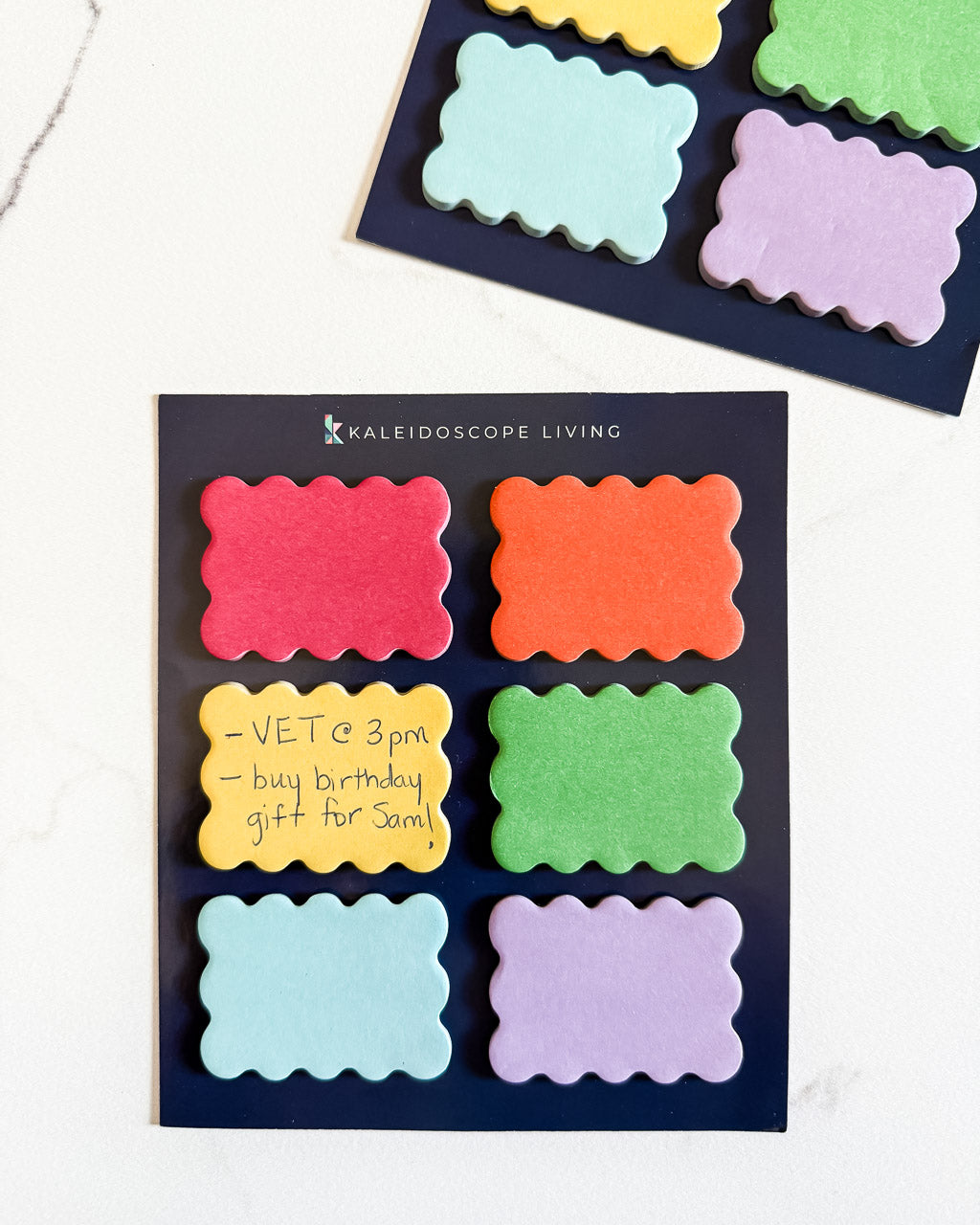 Colorful Scalloped Sticky Notes
