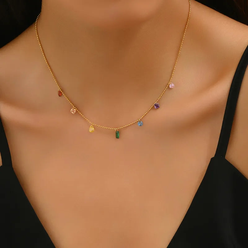 Gold Spectrum Necklace