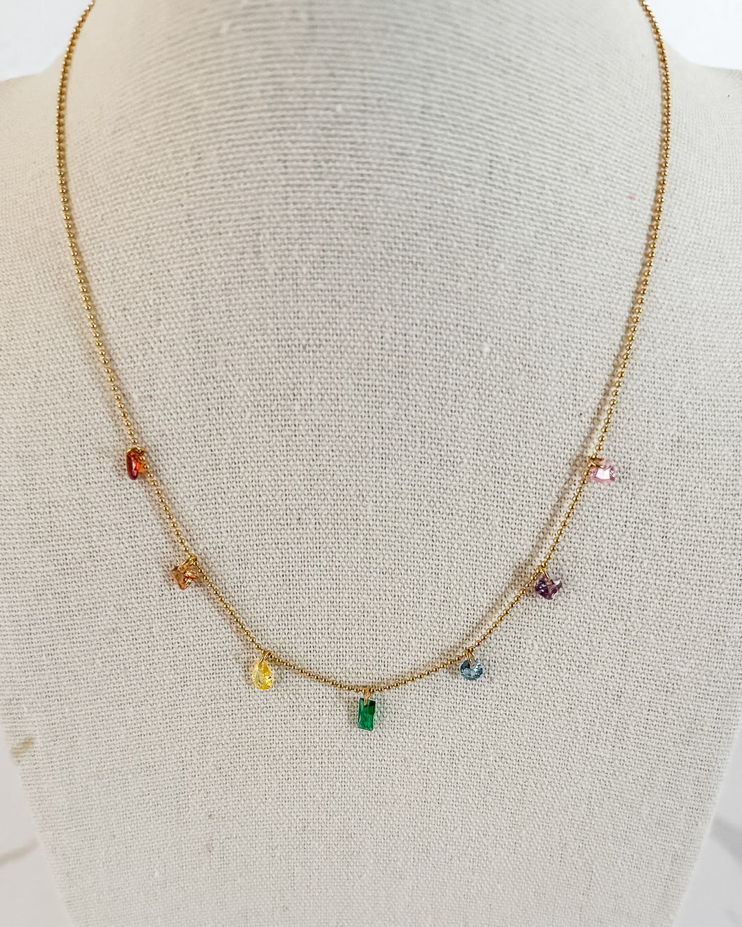 Gold Spectrum Necklace