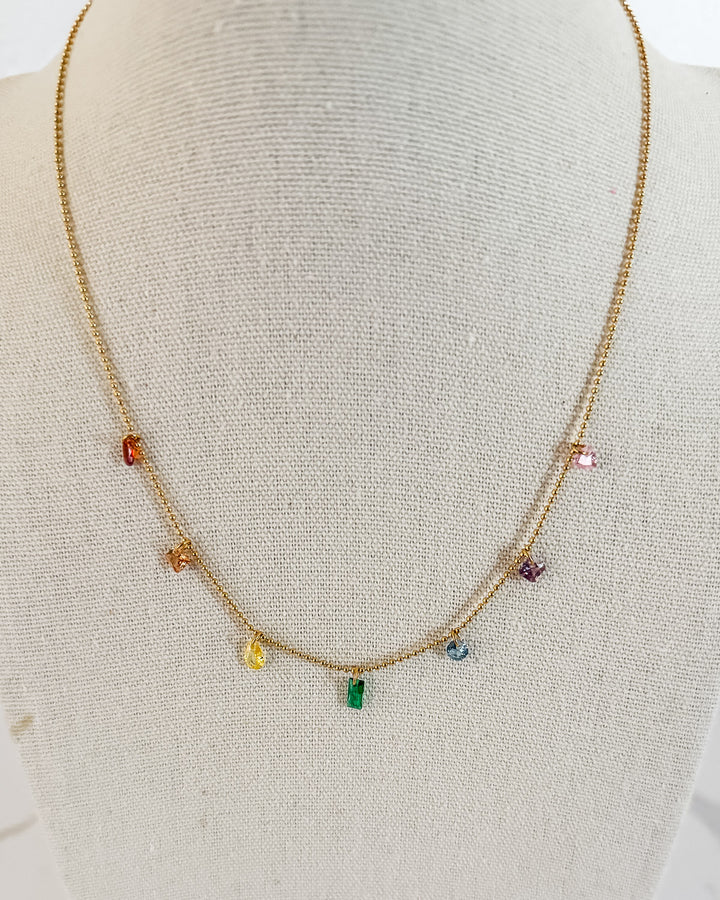 Gold Spectrum Necklace