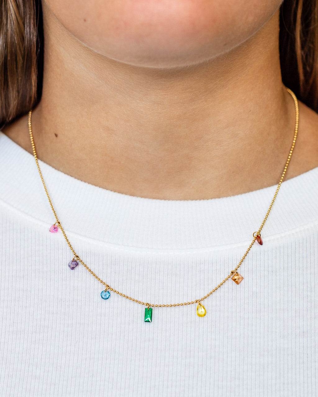 Gold Spectrum Necklace