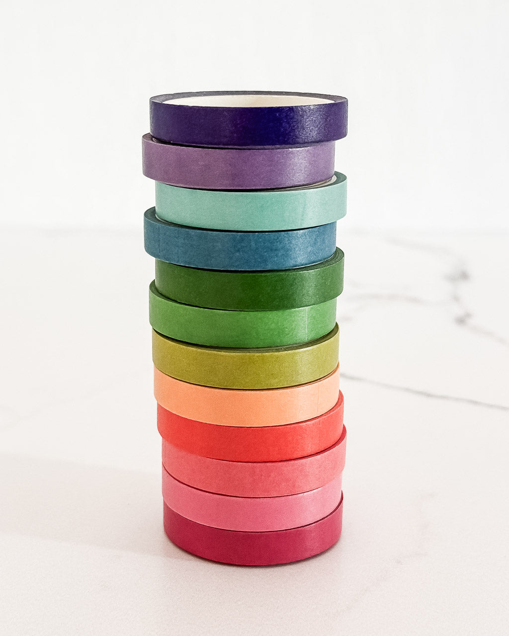 Colorful Washi Tape (Set of 12)