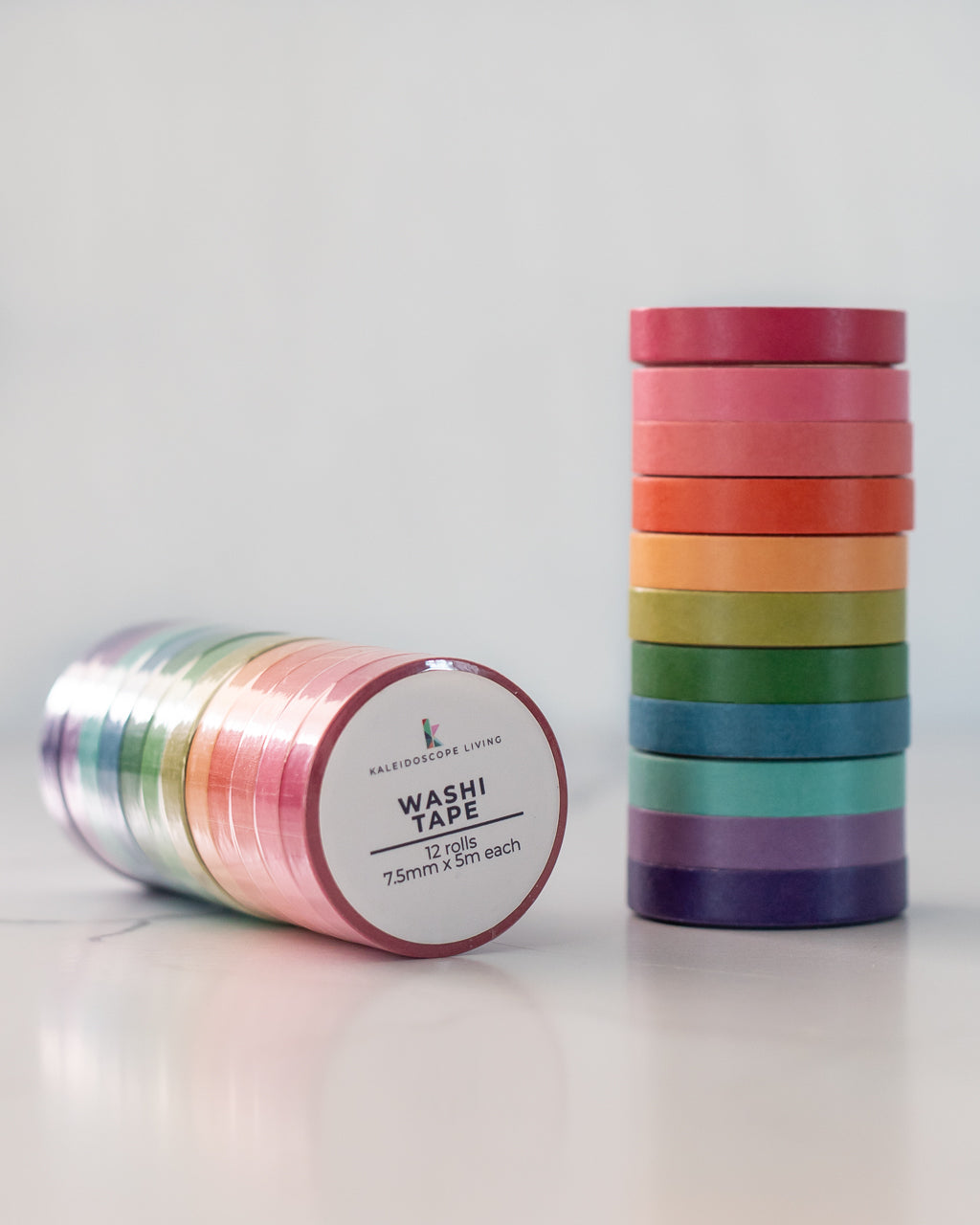 Colorful Washi Tape (Set of 12)