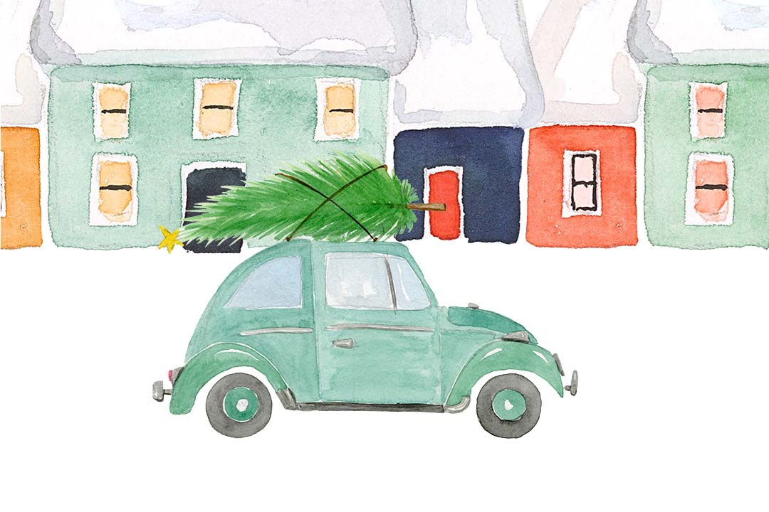 Winter Holiday Digital Art Prints Bundle