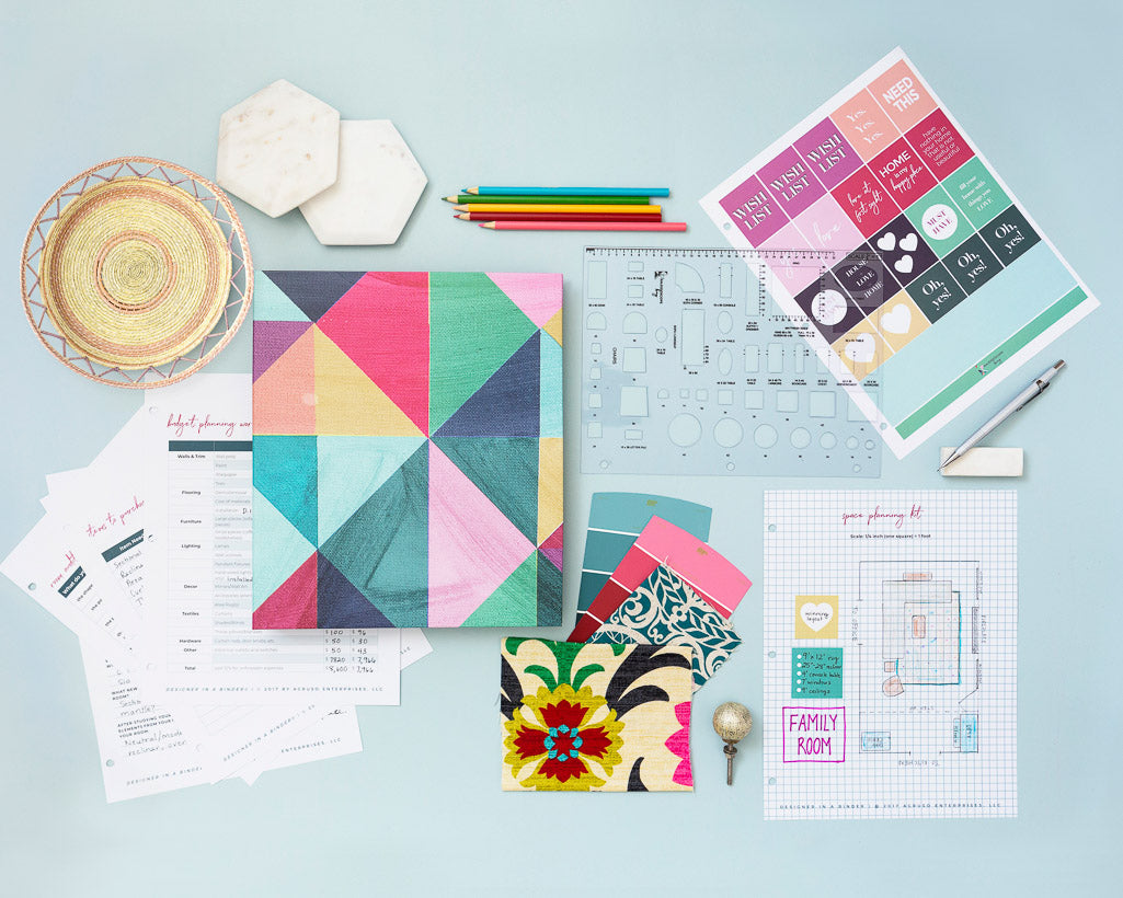 Designer in a Binder Printed for You DELUXE Package (3rd Edition) –  Kaleidoscope Living Shop