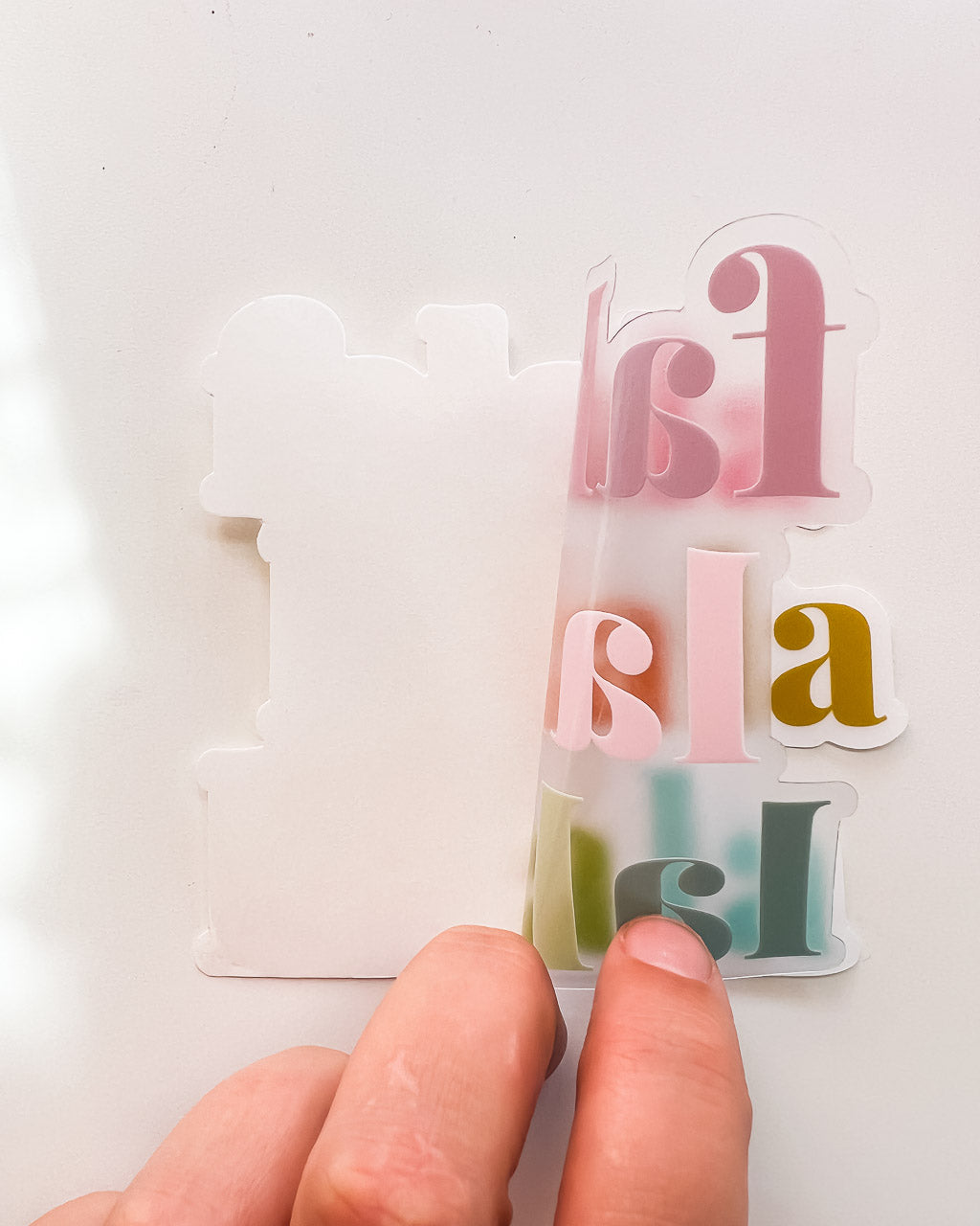 Colorful Fa La La Sticker