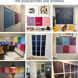 ideas for hanging large erasable wall calendars from Kaleidoscope Living