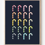 Beautifully Ordinary: Candy Canes Art Print