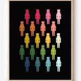 Beautifully Ordinary: Nutcrackers Art Print