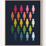 Beautifully Ordinary: Nutcrackers Art Print