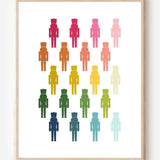 Beautifully Ordinary: Nutcrackers Art Print