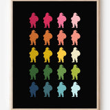 Beautifully Ordinary: Santa Art Print