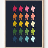 Beautifully Ordinary: Santa Art Print