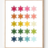 Beautifully Ordinary: Snowflakes Art Print
