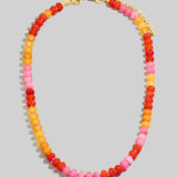 Strawberry Citrus Stone Necklace
