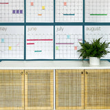 Single-Use Large White Wall Calendar  | 16 x 20 inches | Undated