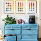 Colorful Kitchen Art Printable Bundle | 10 Designs | White Background