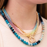 Blue Tides Stone Necklace