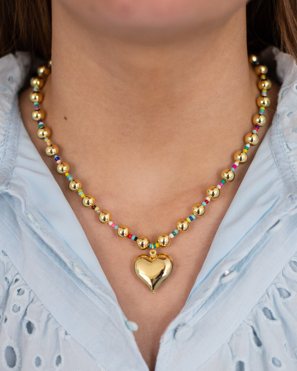 Colors of My Heart Necklace