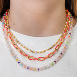 Blush Confetti Necklace