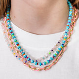 Blush Confetti Necklace