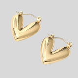 Every Day Heart Earrings