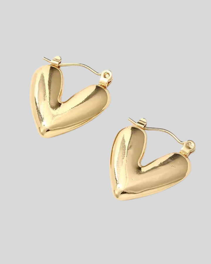 Every Day Heart Earrings