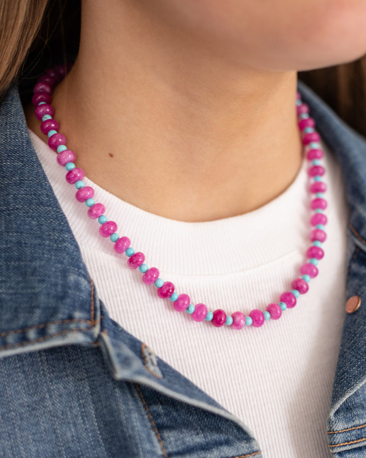 Fuchsia Lagoon Necklace