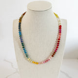 Healing Rainbow Stone Necklace