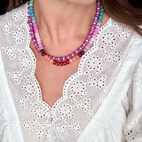 Spiced Sunset + Fuchsia Lagoon Necklace Bundle