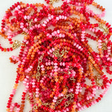 Strawberry Citrus Stone Necklace