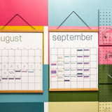 Single-Use Large White Wall Calendar  | 16 x 20 inches | Undated