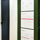 Single-Use Large White Wall Calendar  | 16 x 20 inches | Undated