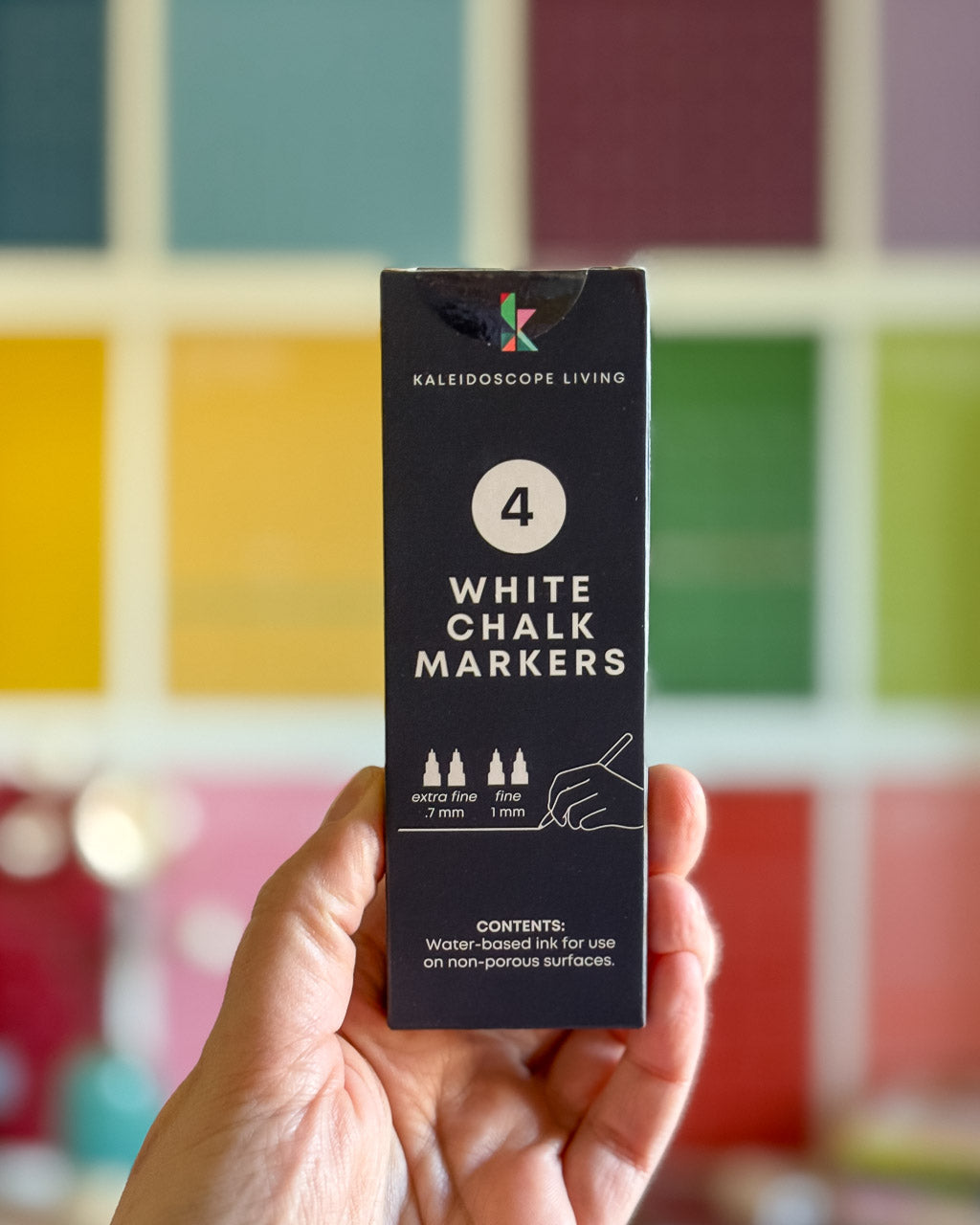 Fine Tip White Liquid Chalk Markers (Set of 4)