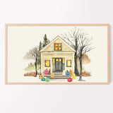 Colorful Halloween Digital TV Art