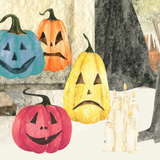 Colorful Halloween Digital TV Art